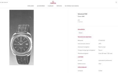 Omega Seamaster 1972 box en tags - 750EUR