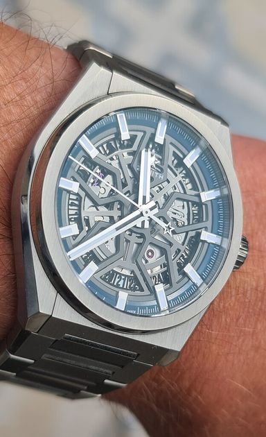 Zenith Defy Classic skeleton (titanium)