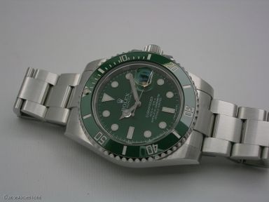 ROLEX SUBMARINER 116610LV 2015 HULK