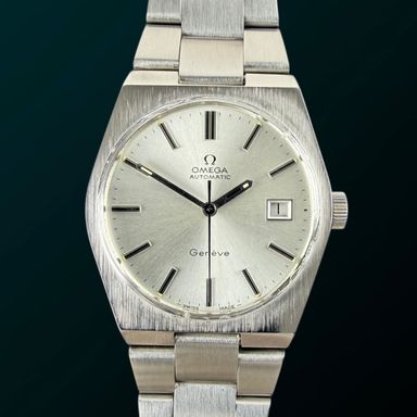 Vintage Omega Genève Automatic Push-Date on Bracelet 166.099 - 35mm - 1971