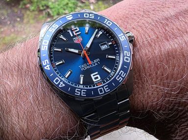 GERESERVEERD Tag Heuer Formula One blauw 8/2024 NIEUWSTAAT