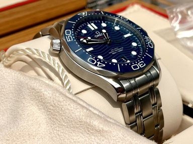 TK: Omega Seamaster 300m blauw, prijs verlaagd
