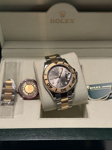 TK Rolex Yachtmaster 35mm S/G € 7950,-