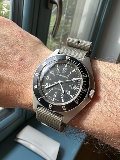 TK: Marathon Navigator Quartz - neo vintage