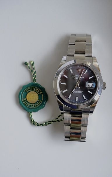 Rolex Datejust 41 126300 Rhodium/Slate