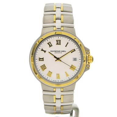 Raymond Weil Parsifal 5580-STP-00308; Bi-color heren horloge