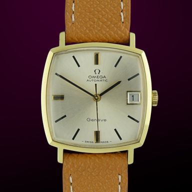 Vintage Omega Genève Automatic Square dial 162.010 - 32mm - 1970