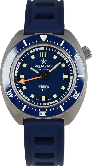 Aquastar Benthos Heritage One Blue Edition