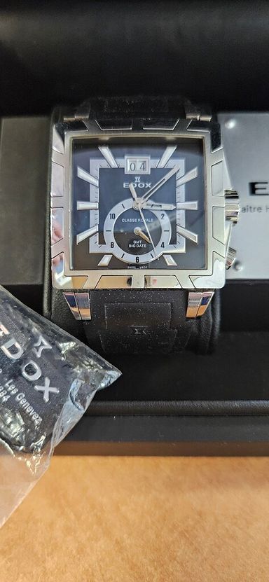 Edox Classe Royale GMT Big Date