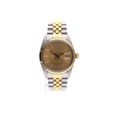 Rolex Datejust 36mm 16013; Automatic Bi-color Watch (Full Set '85)