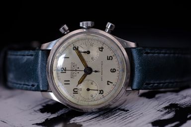 TK: Prachtige volstalen Pontiac chronograaf jaren '50