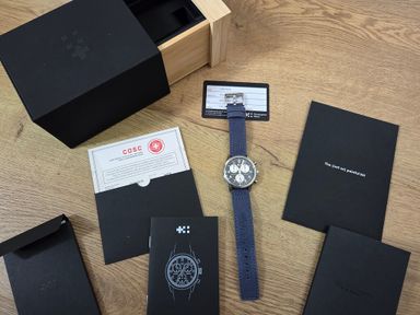 Christopher Ward C63 Valour - 39mm chrono - ZGAN