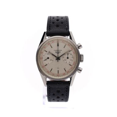Heuer Carrera 'Red Tachymeter' 3647t; Vintage Watch