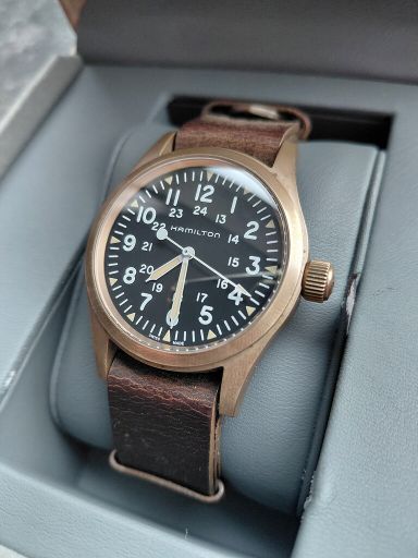 Hamilton Khaki Mechanical Bronze