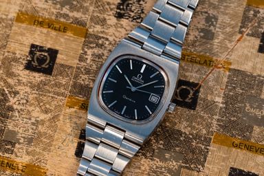 Omega Genevé "Black dial" 166.0191