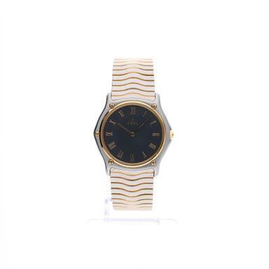 Ebel Classic Wave 181903; 18k Gold/Stainless Steel Men's Watch