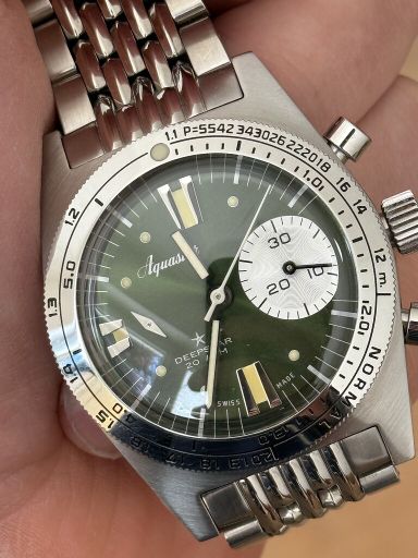 TK: Aquastar Deepstar Chronograph Greenwich LE