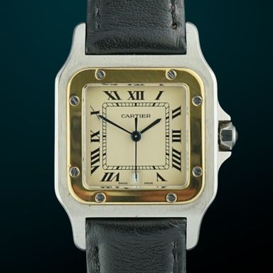 Vintage Cartier Santos Galbée LM Large Quartz 187901 - 29mm - 1990s