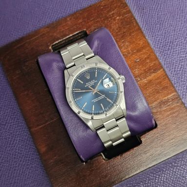 Rolex Oyster Perpetual Date 15210 Blue