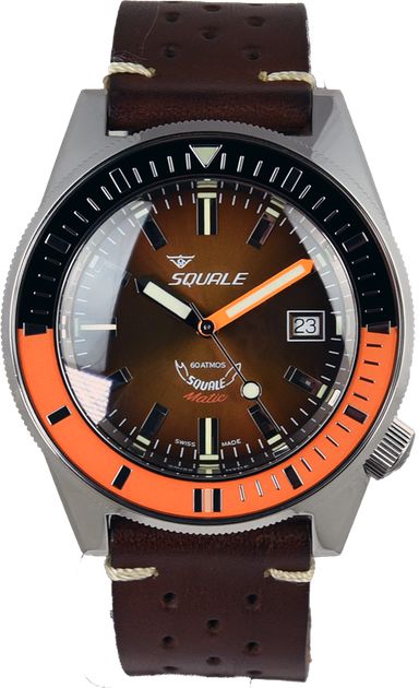 Squale 60 Atmos Squalematic Brown MATICXSD.PTS
