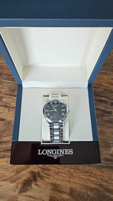 TK: Longines Power Reserve Master Collection 38.5mm zwart