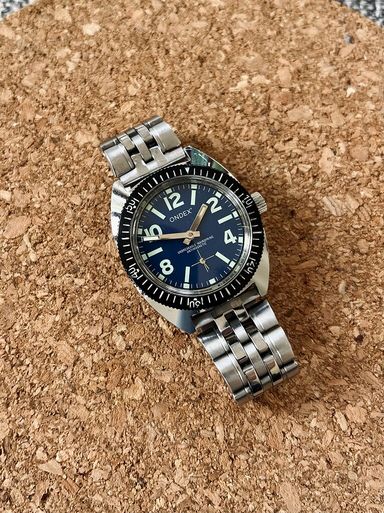 TK: Nette Vintage Skindiver (Handopwinder)