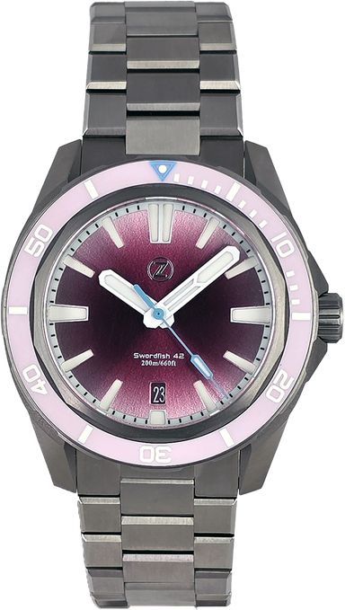 Zelos Swordfish Ti 42mm Sakura