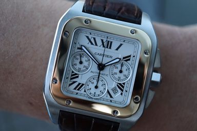 Cartier Santos 100 XL Chronograph