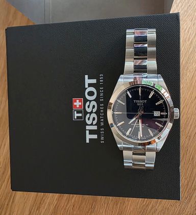 tk Tissot Gentleman powermatic 80 blauw crosshair 2024