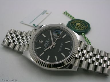 ROLEX DATEJUST 41 126334 BLACK DIAL 2022