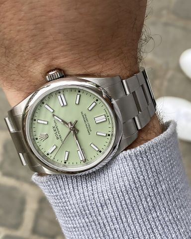 TK: Rolex Oyster Perpetual OP41 134300 Pistachio