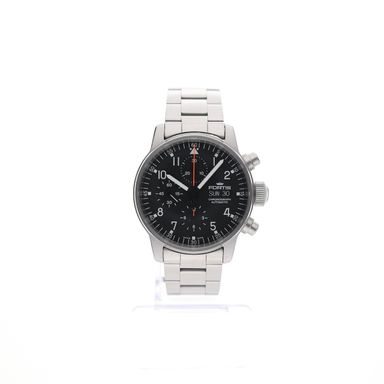 Fortis Flieger Chronograph 597.22.141.3; Automatisch heren horloge