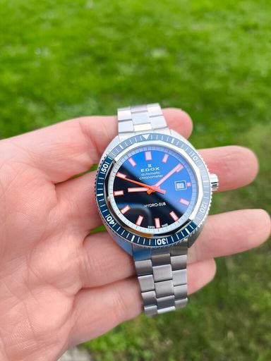 Edox 1965 Hydro-Sub Chronometer 500 stuks