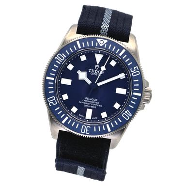 Pelagos FXD Marine Nationale Titanium (Unworn in stickers) Ref. 25707B/22