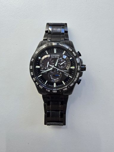 Citizen AT4007-54E Perpetual Chrono + extra rvs reserveband