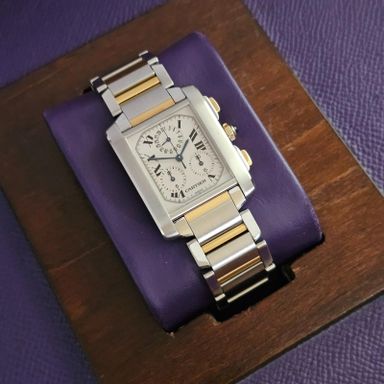 Cartier Tank Francaise Chronoflex