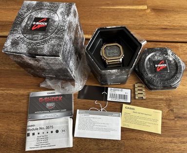 Casio G-Shock GMW-BZ5000GD-9ER MIP Gold