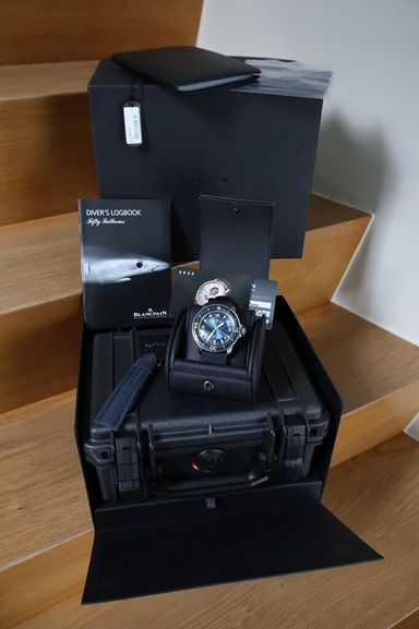 Blancpain Fifty Fathoms titanium 5015-12B40