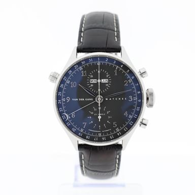 Van Der Gang Watches 20003; Chronograaf Flieger Horloge