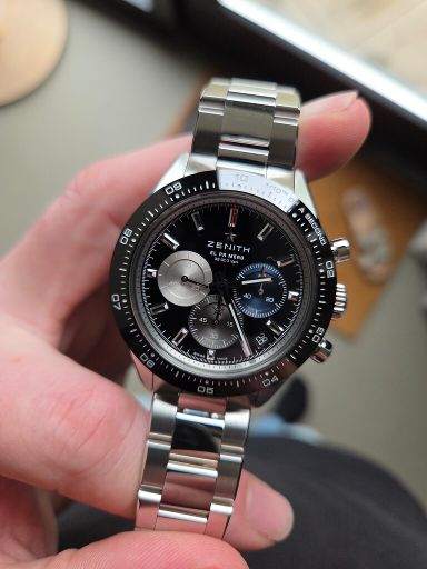 TK/TR: Zenith Chronomaster Sport zwart