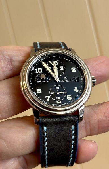 Te koop Blancpain Leman Day/Night Timezone
