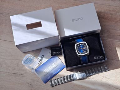 € 250,- | Seiko Recraft SNKP23 + extra band