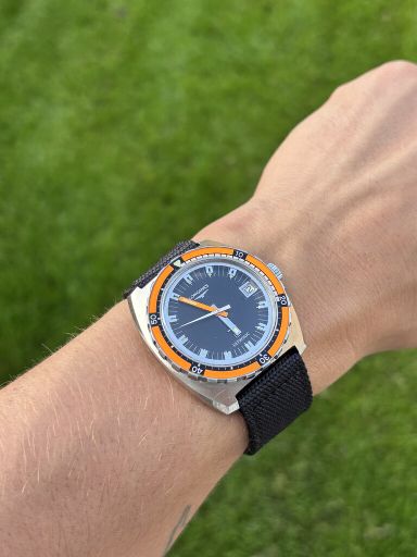 Longines jaren 70 duiker