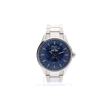 Ball Engineer II Moon Calendar NM3016C-S2J-GY; Automatisch heren horloge met maanfase