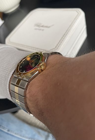 TK: Chopard St. Moritz - TT & diamond markers