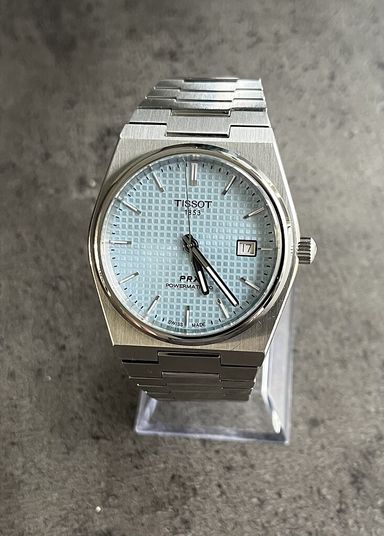 Te koop: Tissot PRX Powermatic 80 40mm Ice Blue