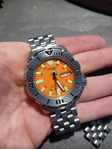 Seiko orange monster.