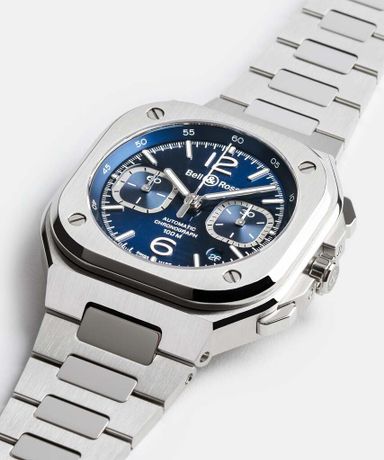Bell & Ross - BR-05 Chronograaf - Blauwe wijzerplaat - NIEUW :small_blue_diamond: