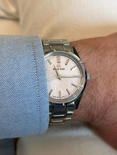 TK: Grand Seiko SBGW289 (44GS met roze wijzerplaat)
