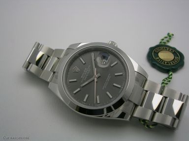 ROLEX DATEJUST 41 126300 GREY DIAL 2024